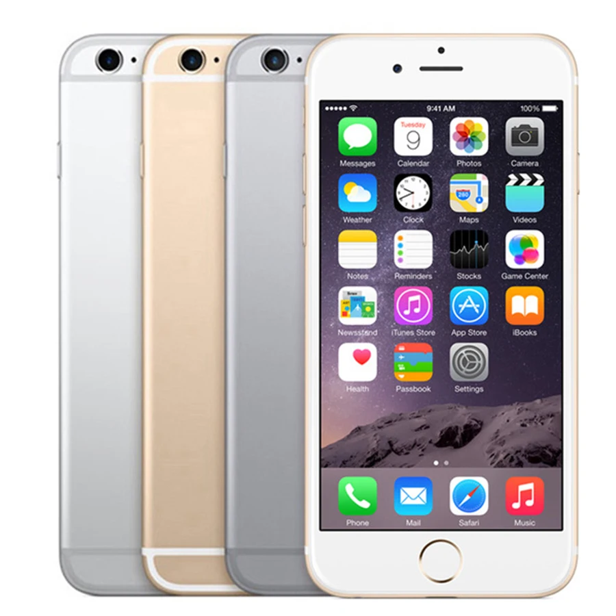 Apple iPhone 6s ОЗУ 2 Гб 16 Гб ПЗУ 64 Гб 128 Гб 4," iOS двухъядерный 12,0 МП камера отпечаток пальца 4G LTE разблокированный мобильный телефон 6s