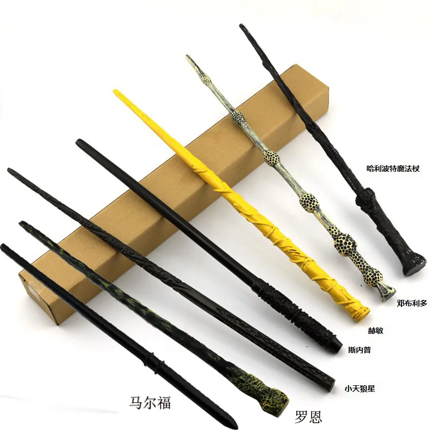 

New Top Quality Severus Snape Harri and Potter Magic Wand With Gift Box Cosplay Game Collection Wand Harri Potter Stick Toys