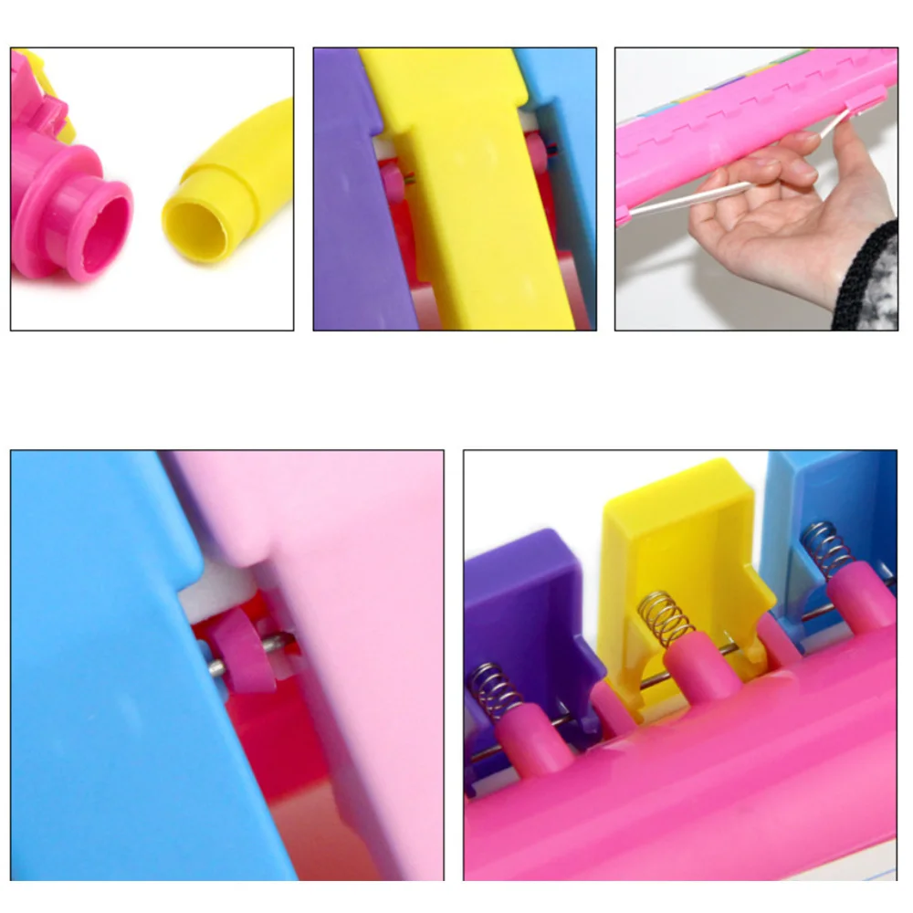 Дети Детская музыкальная игрушка красочные Пластик 13-клавишный тональный Органы трубка для сдувания обучение маленьких детей головоломки