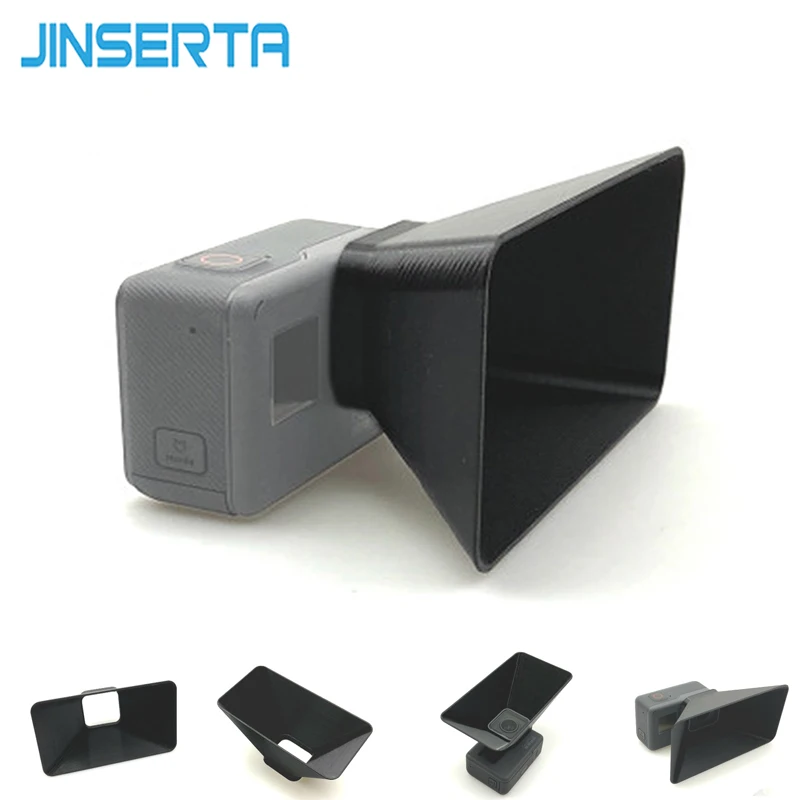 JINSERTA Камера объектив крышка для защиты от солнца Зонт для камера FPV Gopro hero 5/6 экшн Камера аксессуары Объёмный рисунок(3D-принт