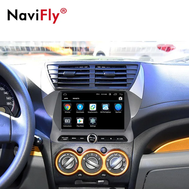 Sale NaviFly Android 8.1 car multimedia player for Suzuki Alto Celerio 2009-2013 GPS Radio Audio DVD BT wifi FM RDS 1080P HD 1
