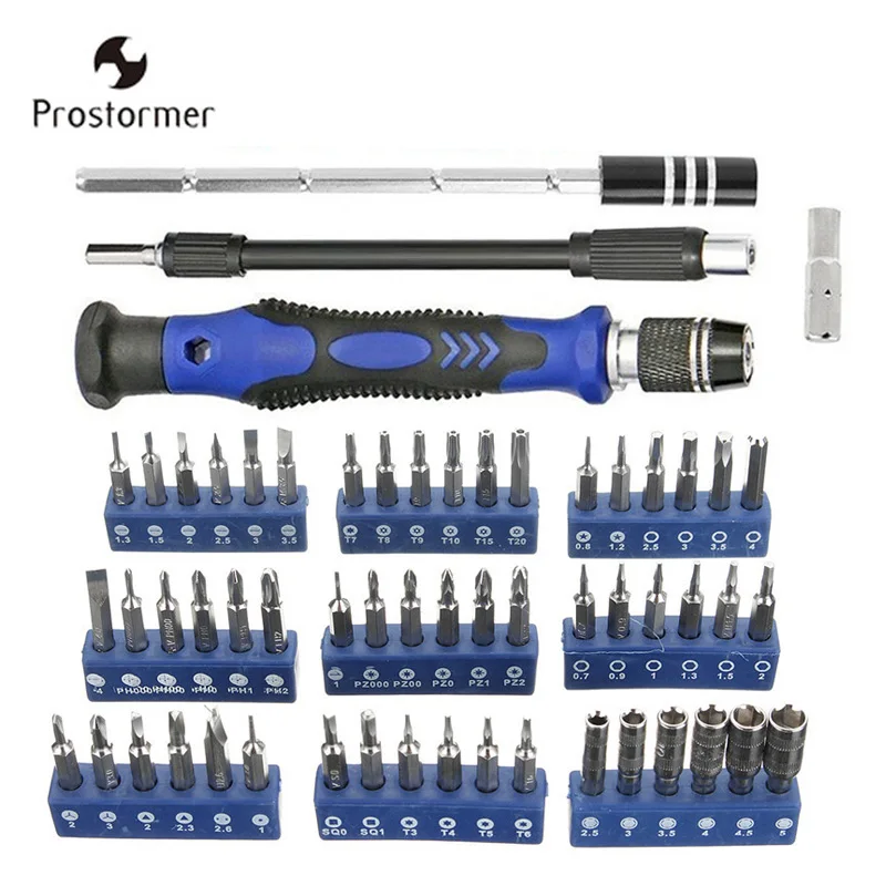 

Prostormer Electronic Precision Screwdriver Set Magnetic Screw Driver For iphone Laptop PC Repairing Tools D0030210