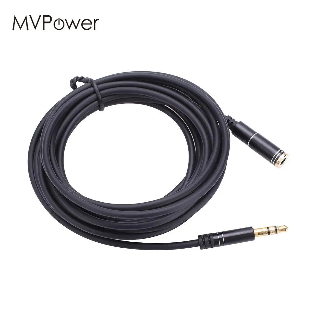 Durable 3.5mm Male To Female Audio Extension Cord Earphone Extension Cable Laptop Home Theater