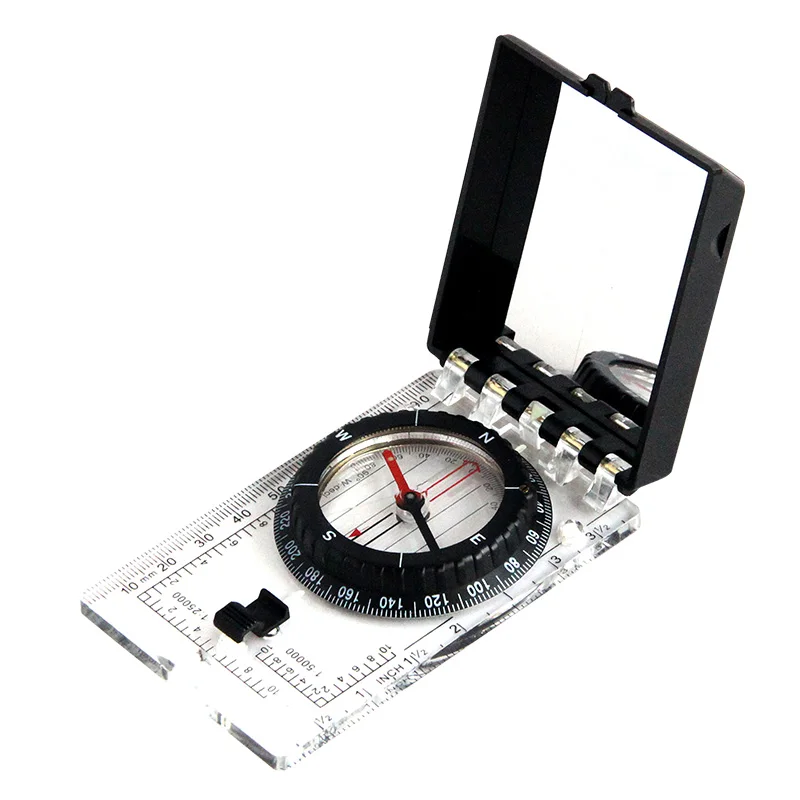 

Outdoor Camping Directional Cross-country Race Hiking Special Compass Baseplate Ruler Map Scale Compass for Camping and Hiking