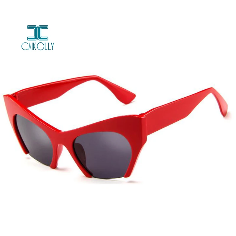 Vintage Zonnebril Vrouwen Cat Eye Luxe Merk Designer Zonnebril Retro