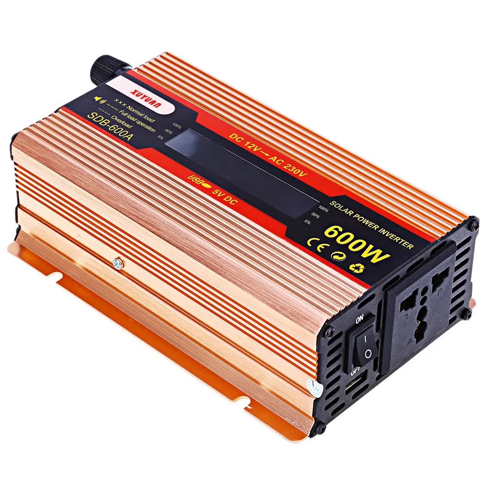 

600 W DC 12 V to AC 230 V Sturdy And Durable Solar Power Inverter Car Automotive Power Converter