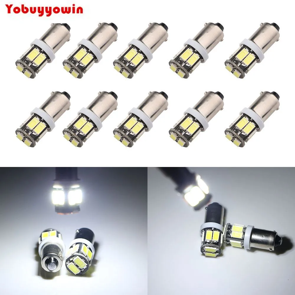 10PCS Super Bright 10SMD 5630 BA9S 12V 360 Degree Car Auto Interior
