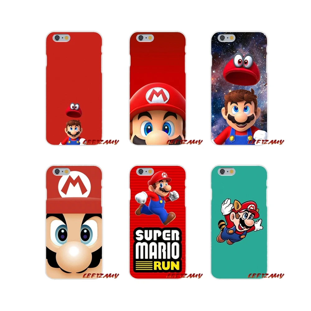 

Design Lovely super mario bros For Samsung Galaxy S3 S4 S5 MINI S6 S7 edge S8 S9 Plus Note 2 3 4 5 8 Transparent TPU Cases Cover