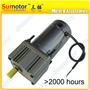 

DC 24V 65W High Torque gear reducer DC Motor Eletric machinery for Industry machine DIY Reversal adjustable Speed optional