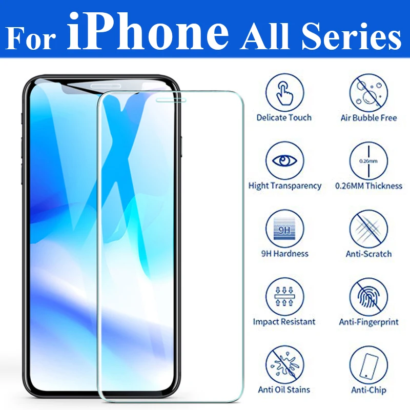 Защитное стекло для iPhone XS MAX 11pro max ip xr закаленное x 6 7 8 plus 9 xs rx aiphon телефона |