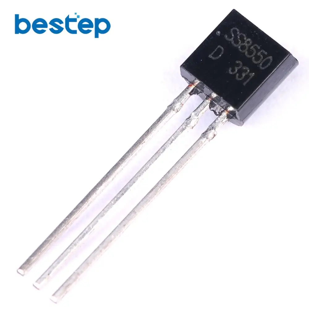 100PCS SS8050 SS8550 ( SS8050 + SS8550 ) TO92 each 50pcs