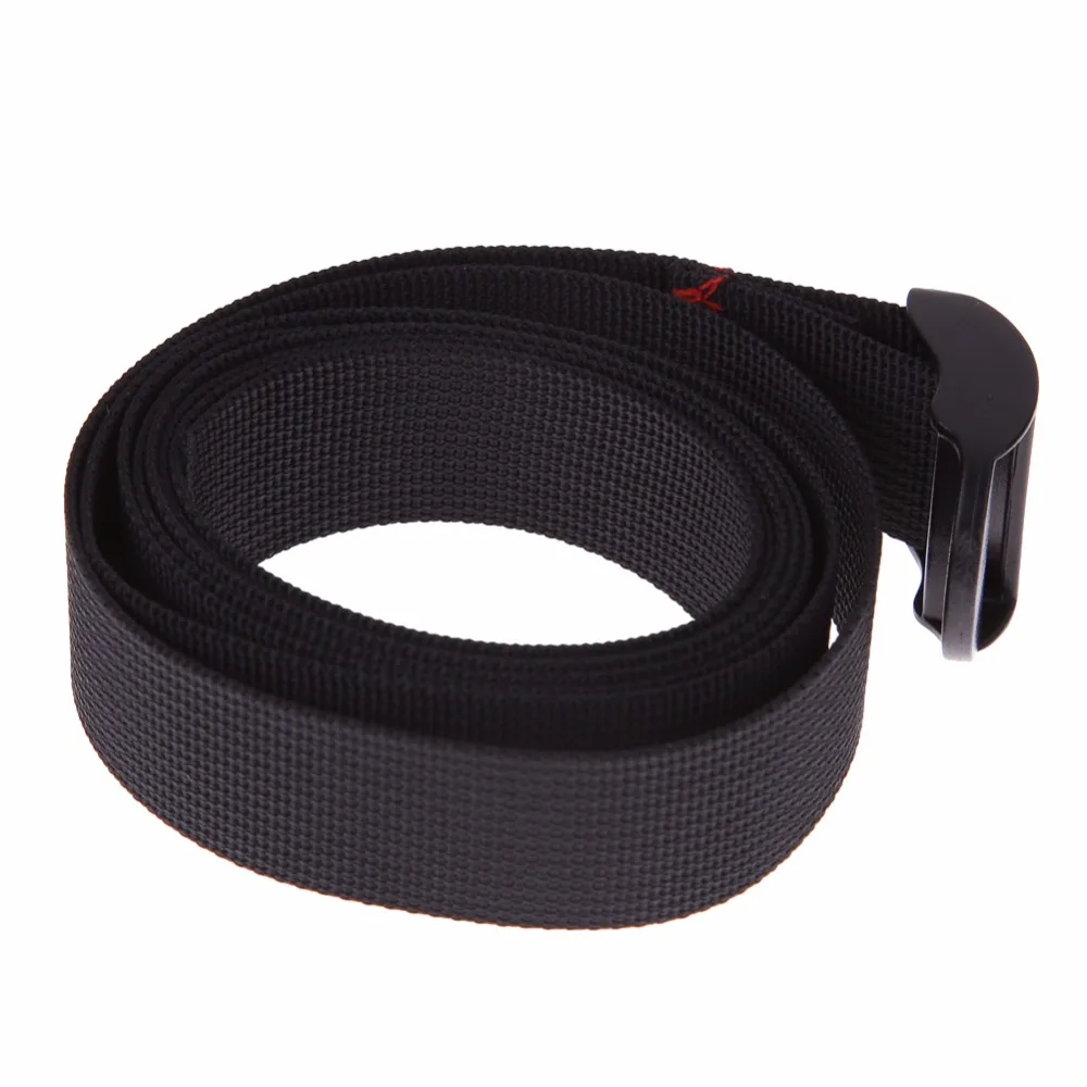 Load 125kg Black Nylon Cargo Tie Down Luggage Lash Belt Strap with Cam