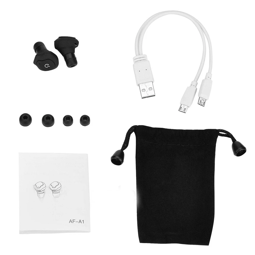 

Mini TWS Twins Wireless Headphone Bluetooth Headset Stereo Earphone In-Ear Active Noise Bluetoot Earbuds