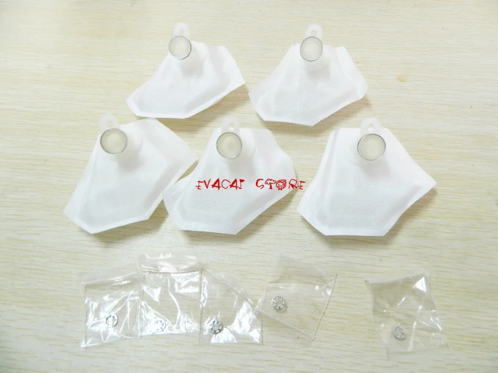 5PCS Strainer Fuel Pump Filter For Univeral Car Ford GM HONDA TOYOTA HYUNDAI ETC