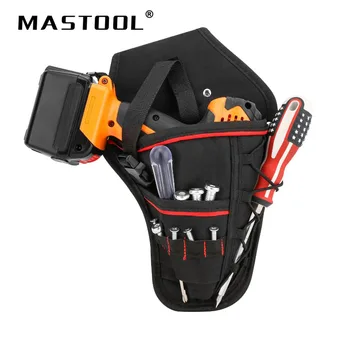 

Waterproof Electrician Oxford Pockets Storage Bag Hardware Waist Tool Bag for Electric Drill Bag Cordless Holder Tool belt