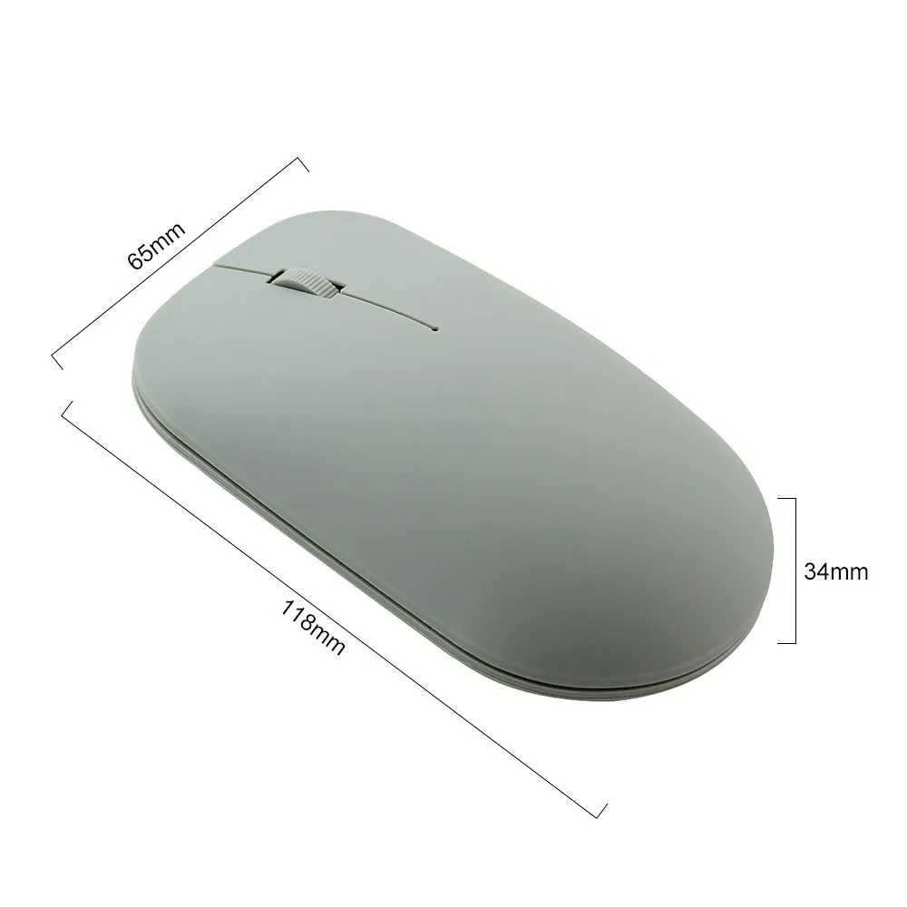 Беспроводная Ультратонкая мышь Bluetooth 4 0/3 0 эргономичная компьютерная 1200