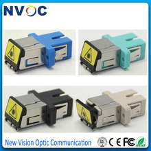 30 шт./лот, SC/APC Одномодовый симплексный затвор волоконно-оптический адаптер, SC APC shutered волокно телекоммуникационный уровень адаптер разъем