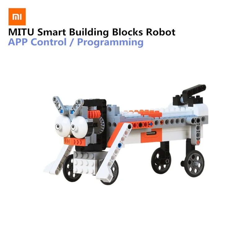 

Xiaomi MITU Smart Building Blocks Robot APP Control / Programming / Variety Models 305 Bricks Mobile Phone APP Control