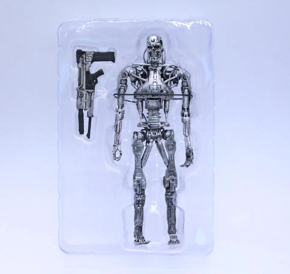 NECA фильм Терминатор T800T1000 эндоскелет ПВХ экшн фигурка Коллекционная модель