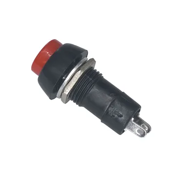 

6 color 5 pcs/lot PBS-11 12mm Self-locking 250V 3A Push Button Switch Metal Tactile Micro Interruptor Bouton Poussoir