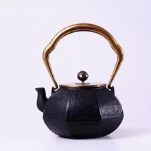 1.2l BPA бесплатно ручной работы Исин самовар чугунный чайник стеклокерамической эмалированные чайник из глины эмалированный чайник зеленый чай пуэр