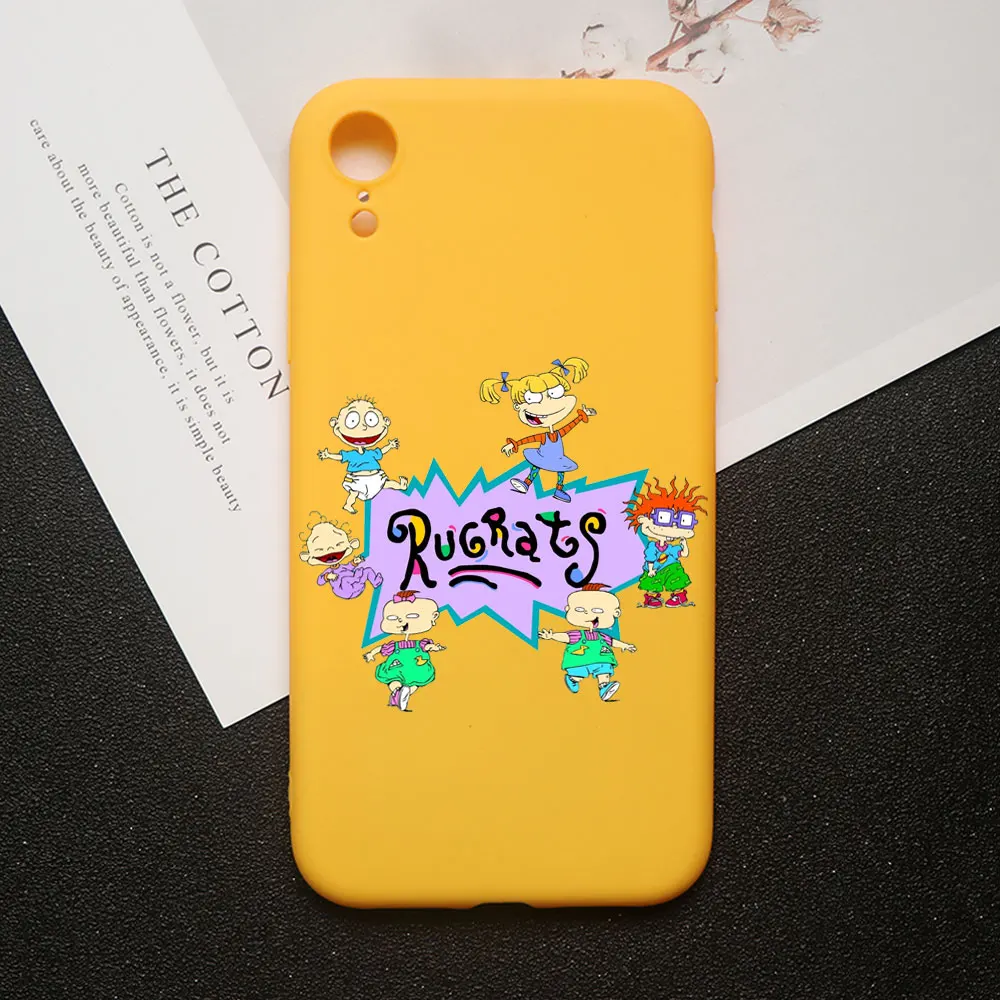 Милый чехол для телефона с героями мультфильмов rugrats reptar для iPhone XR 11 pro MAX чехол XS MAX 5 5S 6 6 S 7 8 Plus Мягкий Силиконовый ТПУ - Цвет: TPU A1619-Y