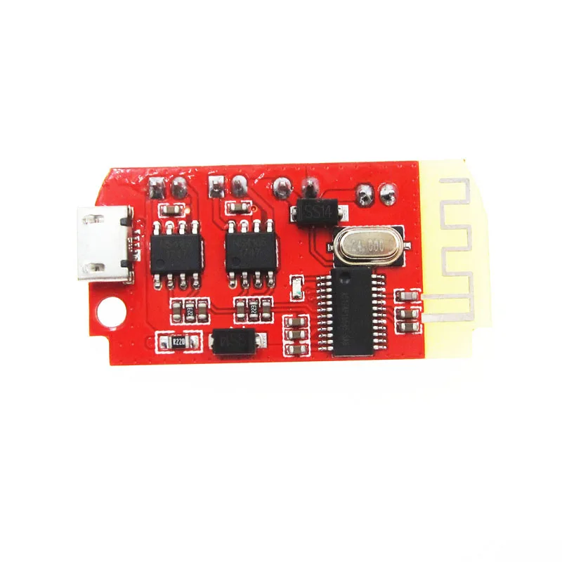 Плата цифрового усилителя звука DC 3 7 в 5 В Вт двойная плата DIY Bluetooth динамик