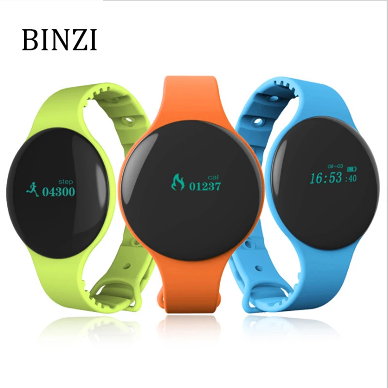 

BINZI Smart Digital Watch Men Beyond Ultra Slim Round Acrylic Waterproof Altimeter Sport Watches Women Relogio Masculino Female