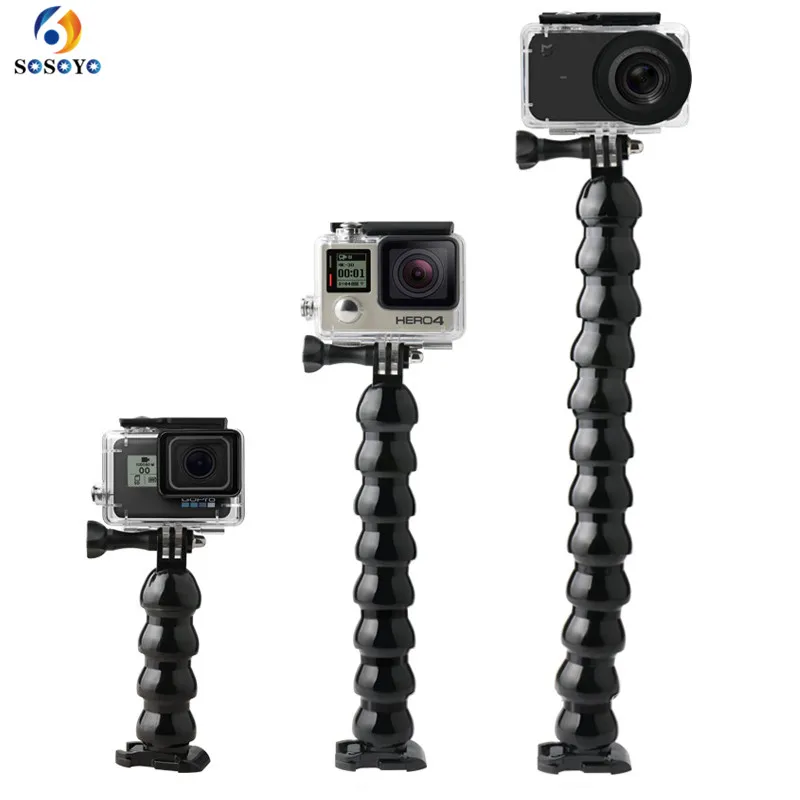 Держатель в форме змеи селфи палка серпантин штатив для GoPro Hero 8 7 6 5 Xiaomi Yi Dji Osmo