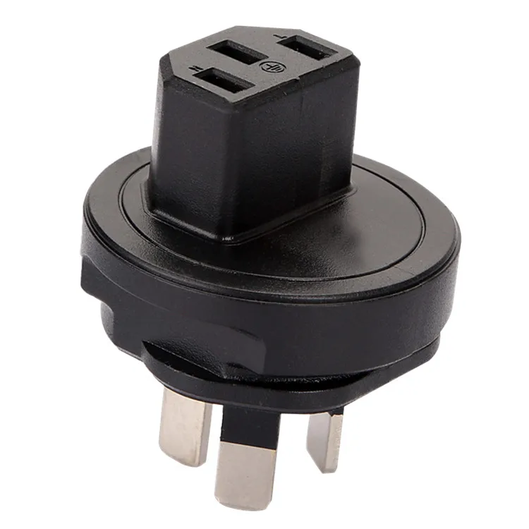 JORINDO ВБ АВ C13, Австралия переменного тока 3-полюсный мужской IEC 320 C13 Женский сетевой разъем Мощность адаптер переменного тока, Saa для C13 Австралию, Новую Зеландию и другие страны; китайская вилка