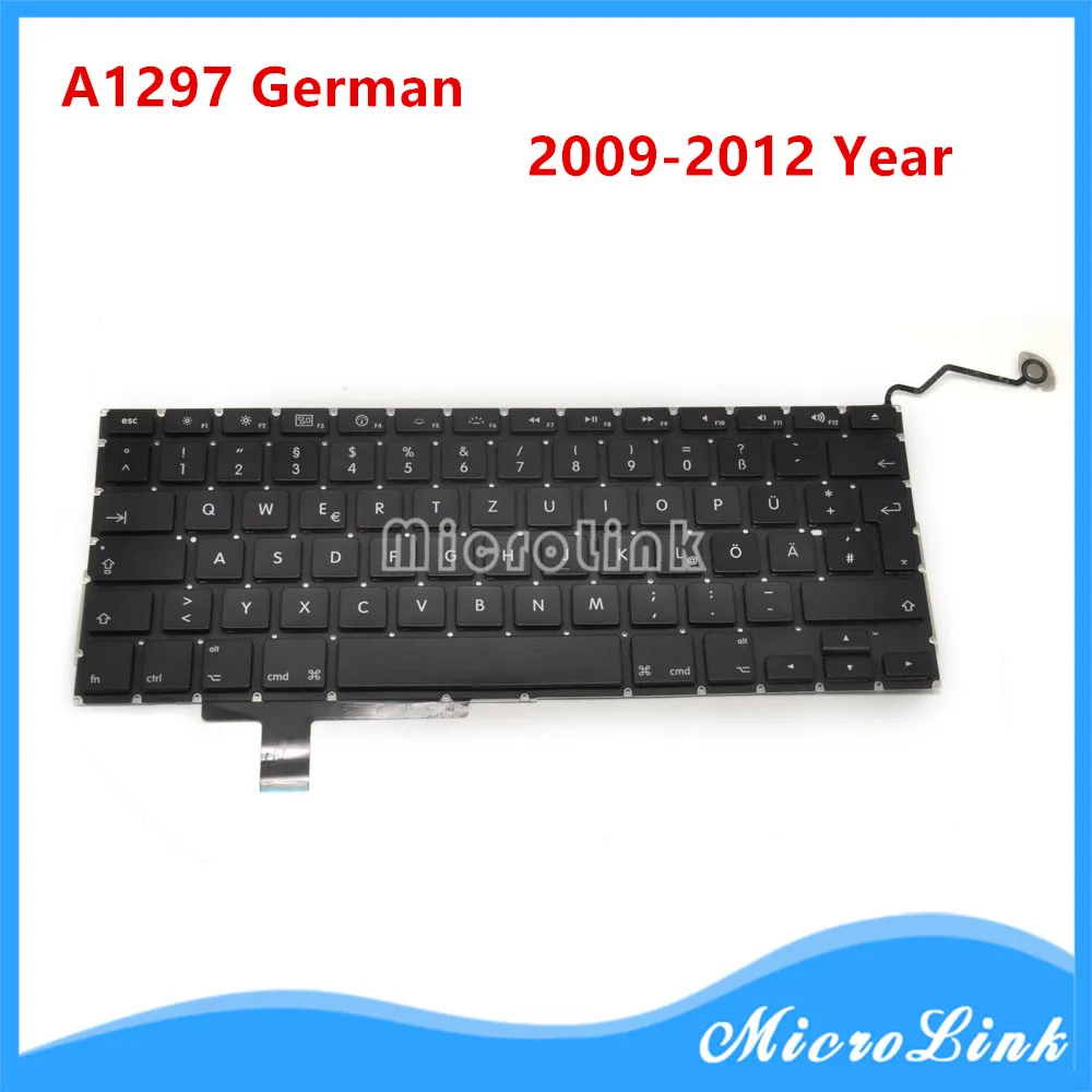 Новая GR клавиатура подходит для MacBook Pro 17 &quotA1297 немецкая 2009 2010 2011 2012 год |