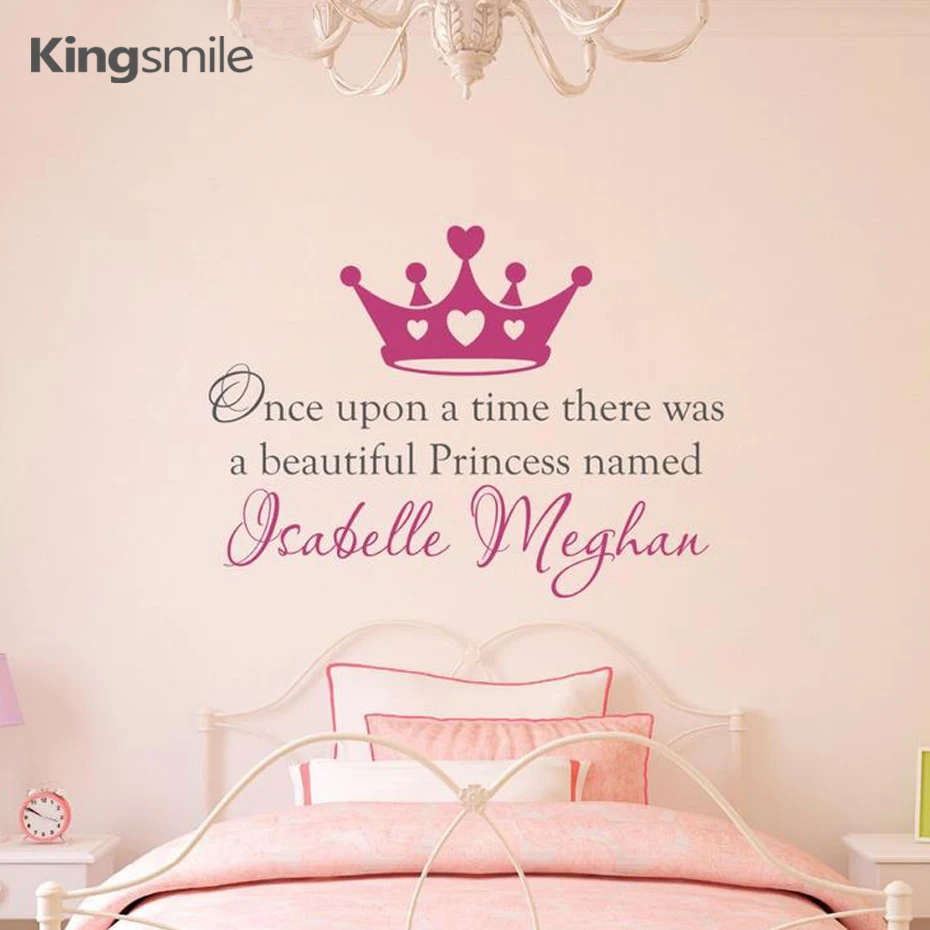 Once Upon a Time Princess Isabel Wall Sticker Decal Bed Room Art Girl//Baby