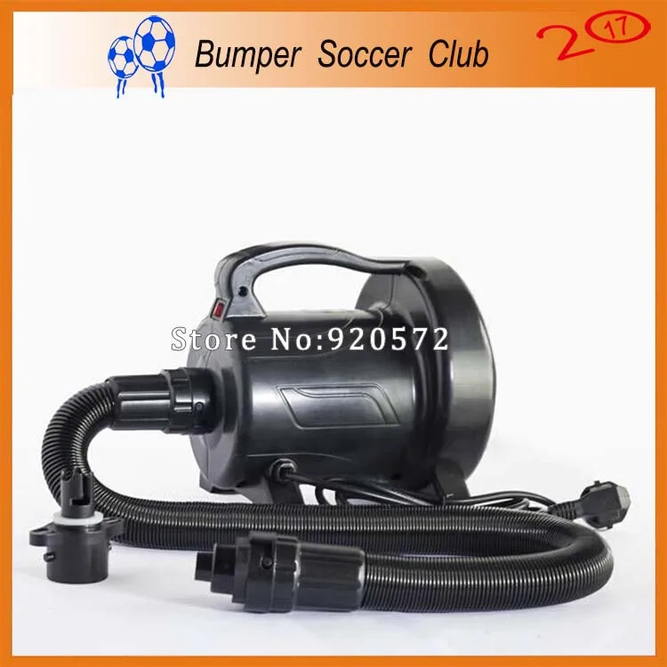 Free shipping 1200W Electric Air Pump Air Blower For Bubble Soccer Bumper Ball Bubble Football Water
