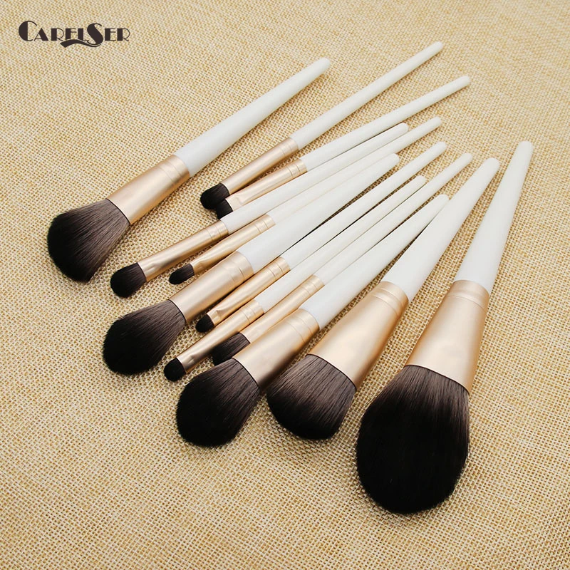 

Hot Sale 2019 12Pcs/pack Makeup Brushes Tool Set Cosmetic Power Eye Shadow Foundation Blush Blending Beauty Brushes