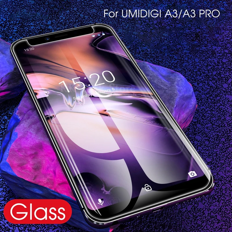 Закаленное стекло для экрана UMIDIGI A3 Pro 2 шт. протектор закаленное покрытие