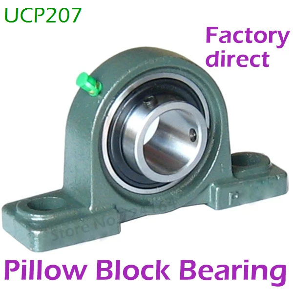 35mm diameter UCP207 Pillow Block Bearing Insert bearing and Bearing