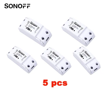 

1/3/5 PCS Sonoff Wireless Wifi Smart Switch APP Control Smart Home Automation Module Timer Smart Switch