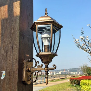 

Nordic Villa Wall Lamp home Restaurant Light Stairway Balcony Bar Water Pipe Industrial Wind Iron Wall Light ZA623 ZL167 YM