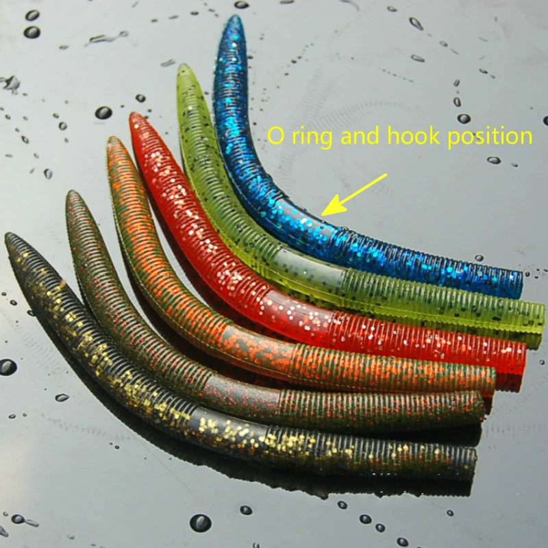 2018 جديد Senko دودة ل نيكو تلاعب أحمق تزوير 14 سنتيمتر 8.5g Gemany PVC المواد صعبة لينة كبيرة لينة البلاستيك طعم عائم الصيد إغراء
