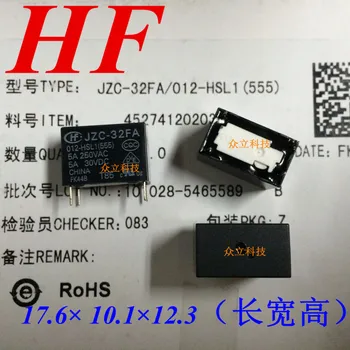 

HF32FA-012-HSL1 hongfa relays JZC-32FA-012-HSL1 type 1 pin 5A250VAC
