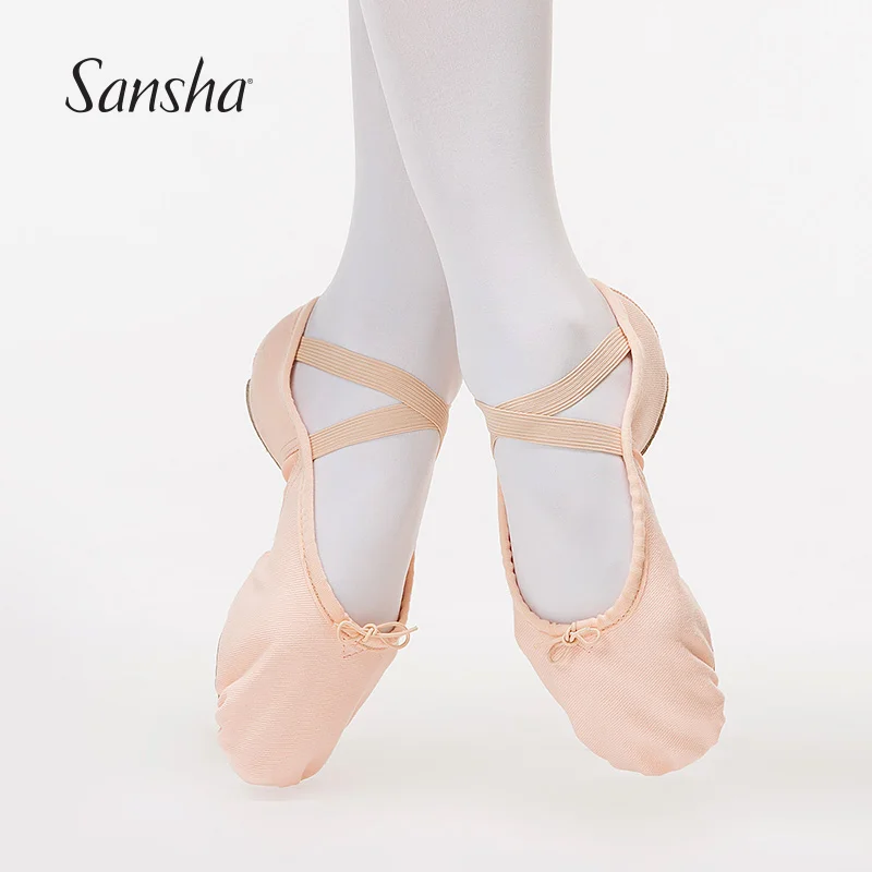 elasticated ballerina slippers