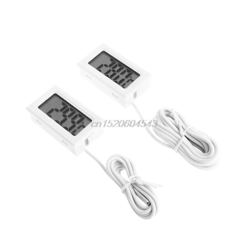 

LCD Thermometer Temperature Meter with probe for Refrigerator Fish Tank -50~110 Celsius R09 Drop ship