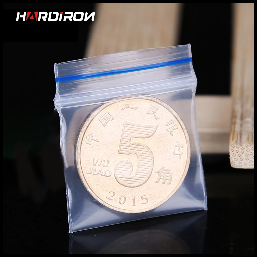 

400pcs blue side small size Self Sealing Zip Lock Bags/ jewelry bags/ Plastic Packaging bags