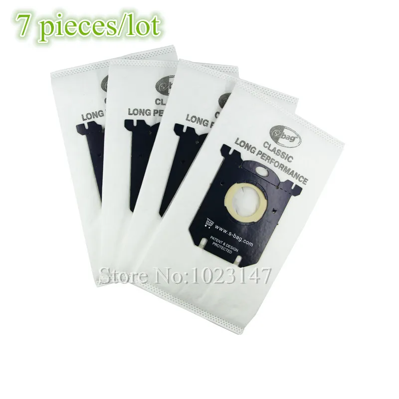 

(7 pieces/lot) ! Dust Fillter Bag Vacuum Cleaner Bags S-bag for Electrolux ZUS3940P ZE360WP ZE346B E206 series