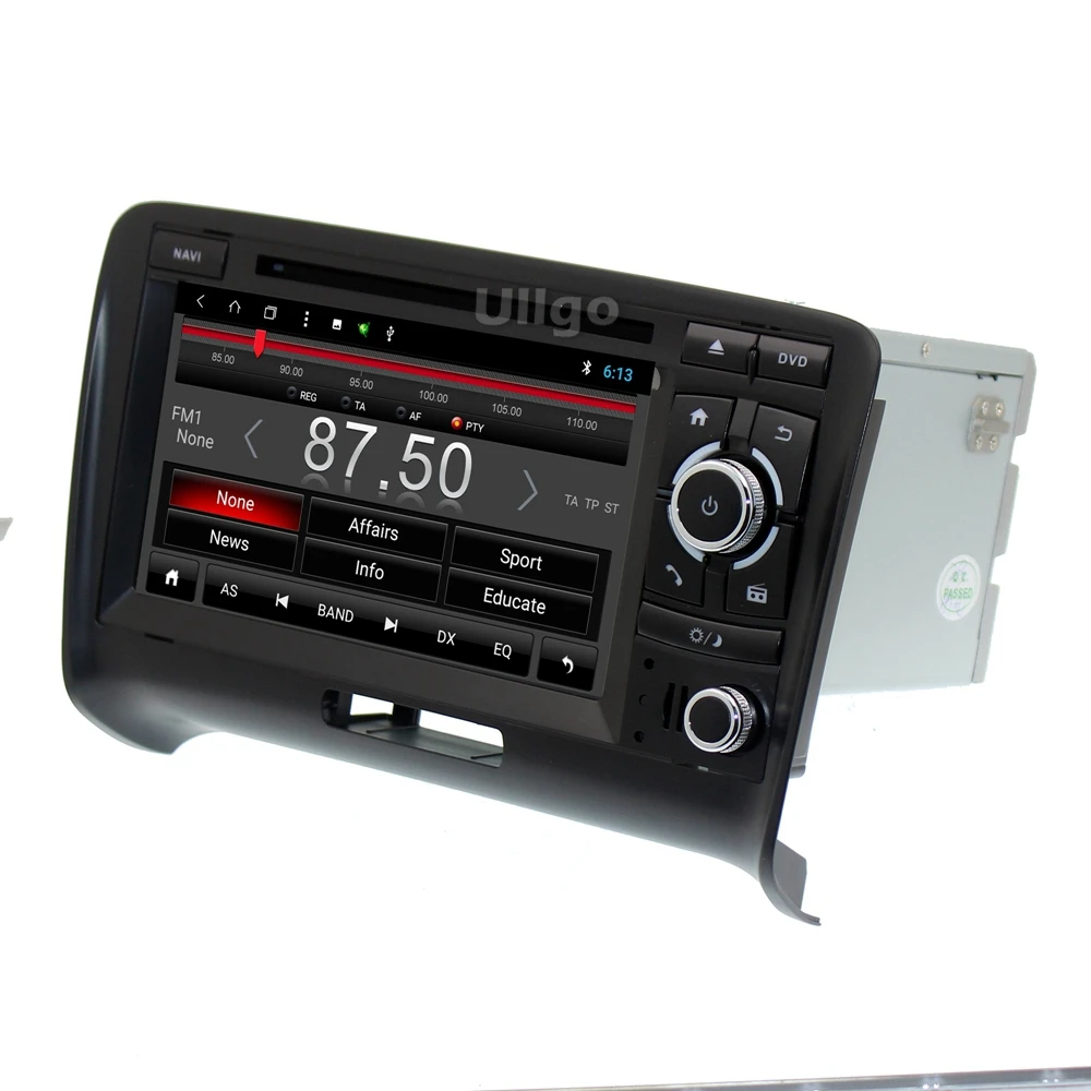Perfect 7 inch Octa Core Android 8.1 Car DVD GPS for Audi TT MK2 8J 2006-2012 Autoradio GPS Car Head Unit with BT RDS WIFI Mirror-Link 2