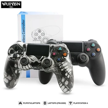 

WUIYBN Gamepad PS4 Controller Bluetooth Wireless/USB Wired Joystick For SONY Playstation 4 Game Machine Console PC Steam