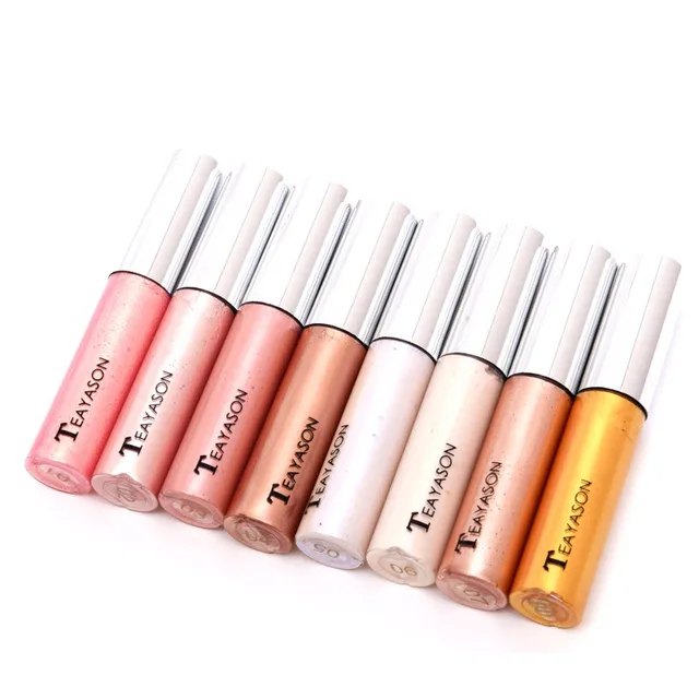 8Pcs/set Liquid Highlighter Colorful Long Lasting Face Brightener Contour Makeup&hellip;