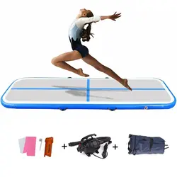 3 м x 1 м x 10 см De Alta Densidad Bouncy 0,9 мм ПВХ 2700gsm Gimnasia Профессиональный Черлидинг/парк/домашний поршневой компрессор воздуха надувной