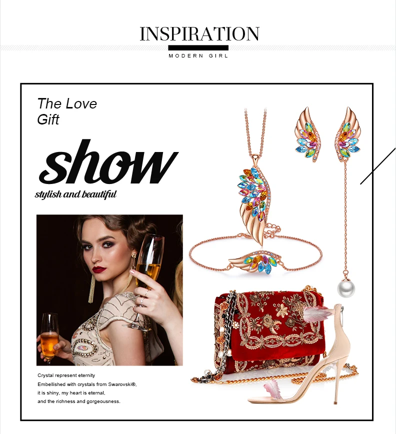 necklace earrings set (2)
