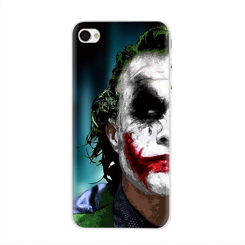 Жесткий чехол для телефона Heath Ledger Joker чехол для iPhone 5 5S SE 5C 6 6s 7 8 Plus X XR XS 11 Pro Max - Цвет: H7